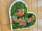 Handcrafted Custom Wood Moss Art Heart, Heart Wall Hanging, Moss Wall Art, Plant Home Décor, Spring Home Accent product 4